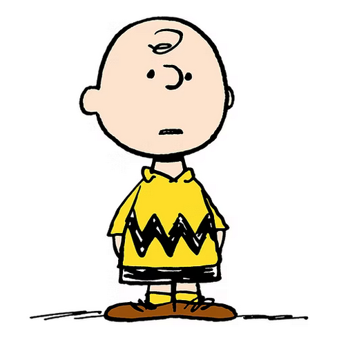Charlie Brown from the Peanuts comic strip by Charles Schultz